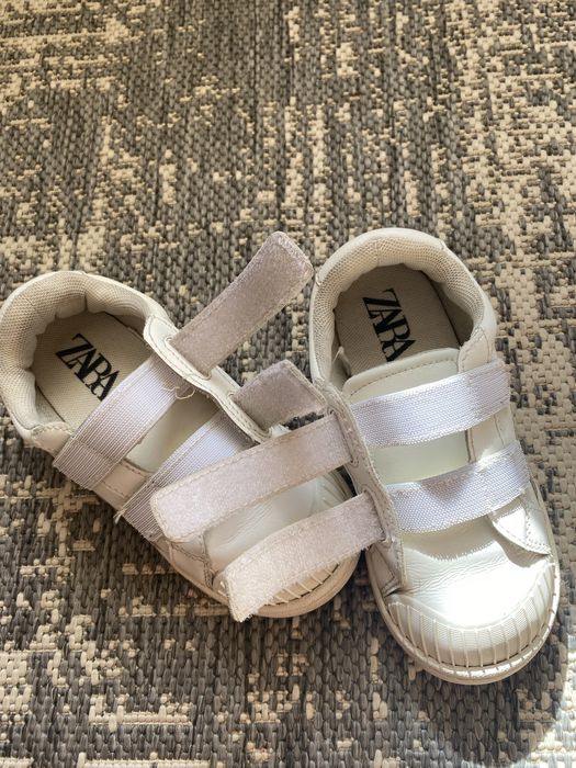 Шкіряні кеди zara 27р 17см