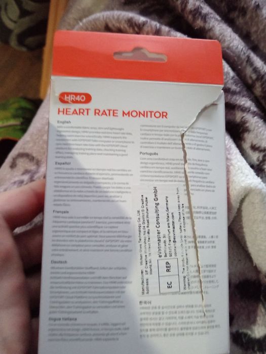 нагрудный монитор сердечного ритма iGPSPORT HR40. для велоспорт