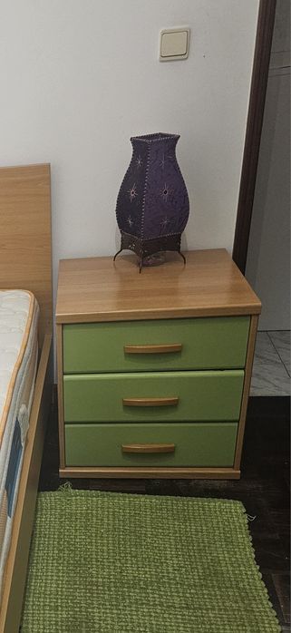 Cama dupla de gavetão