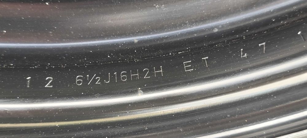 felga stalowa zapas opona R 16 nr2 Renault Megane III  Scenic III 5x114,3