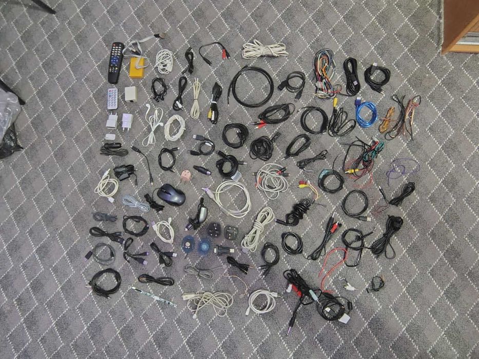 Ціна за все! data кабелі, аудіо відео