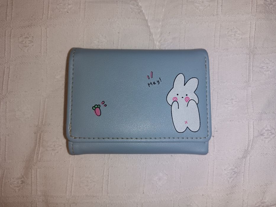 Carteira pequena de coelhinho fofo