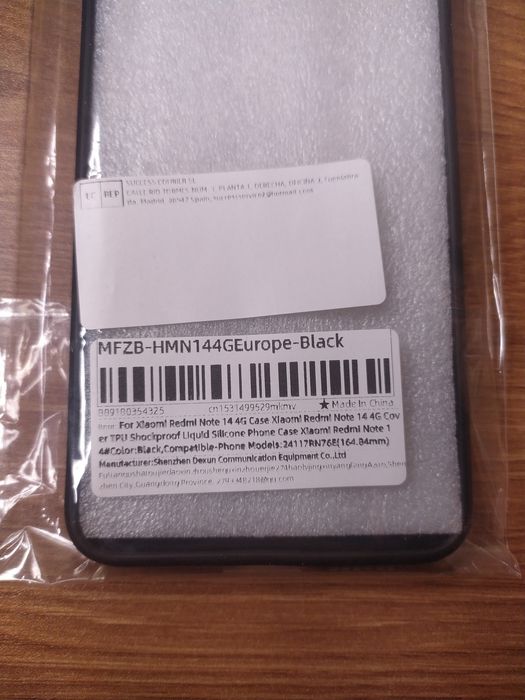 Чохол для Xiaomi Redmi Note 14 4g (Europe)