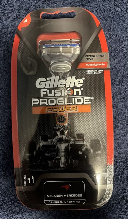 Gillette Fusion Proglide Power McLAREN MERCEDES з запасним картриджем