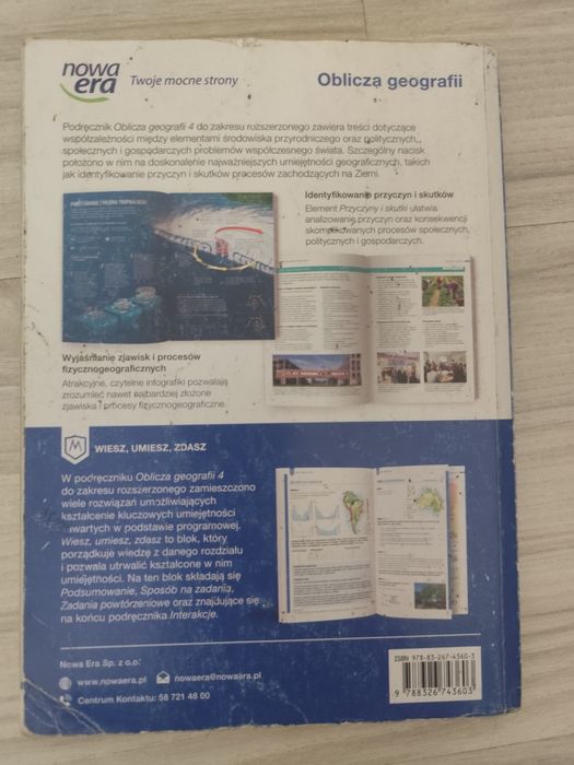 Oblicza Geografii 4 zakres rozszerzony