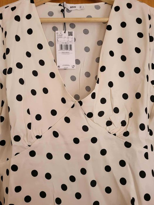 Camisola mango com etiqueta