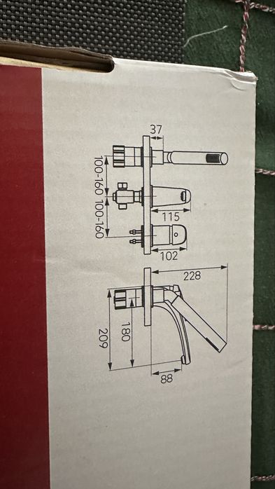 Bateria łazienkowa Ferro