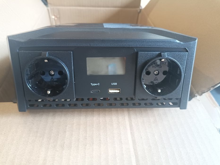 PROMOCJA! Inwerter, przetwornica automatyczna 12/24V do 230V pełen sinus 4000W