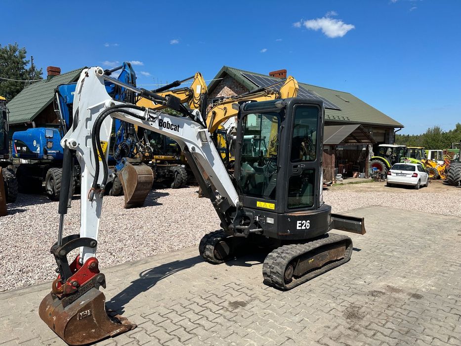 Bobcat E26  Sprowadzona z Niemiec/2931 mth/STAN BARDZO DOBRY!