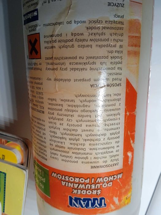 Środek do usuwania mchów i porostów