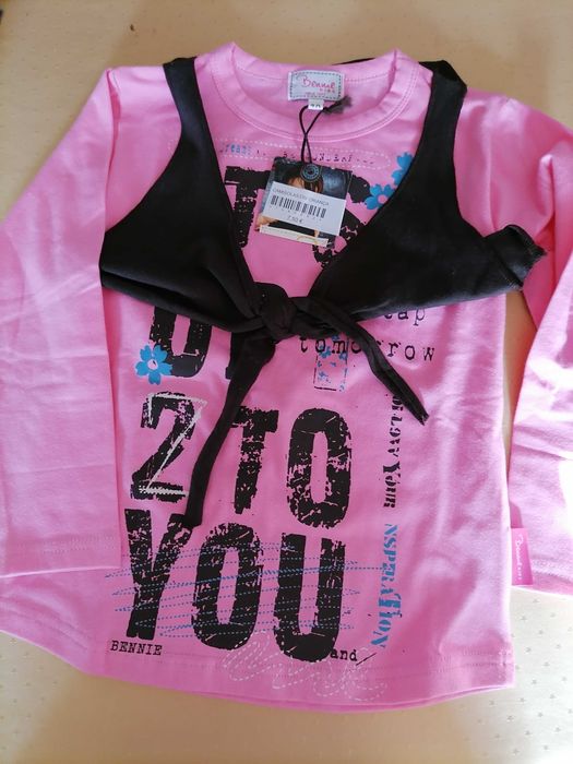 Blusa com etiqueta 4 anos
