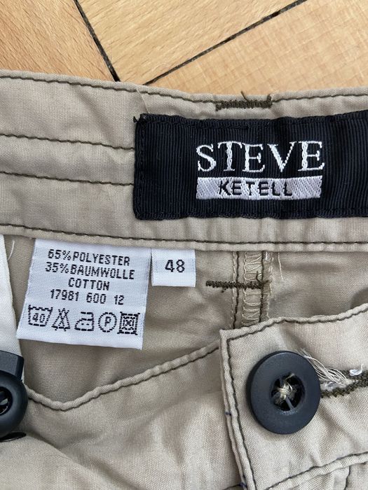 Steve Ketell 48 S cargo spodenki krótkie męskie bermudy capri beżowe