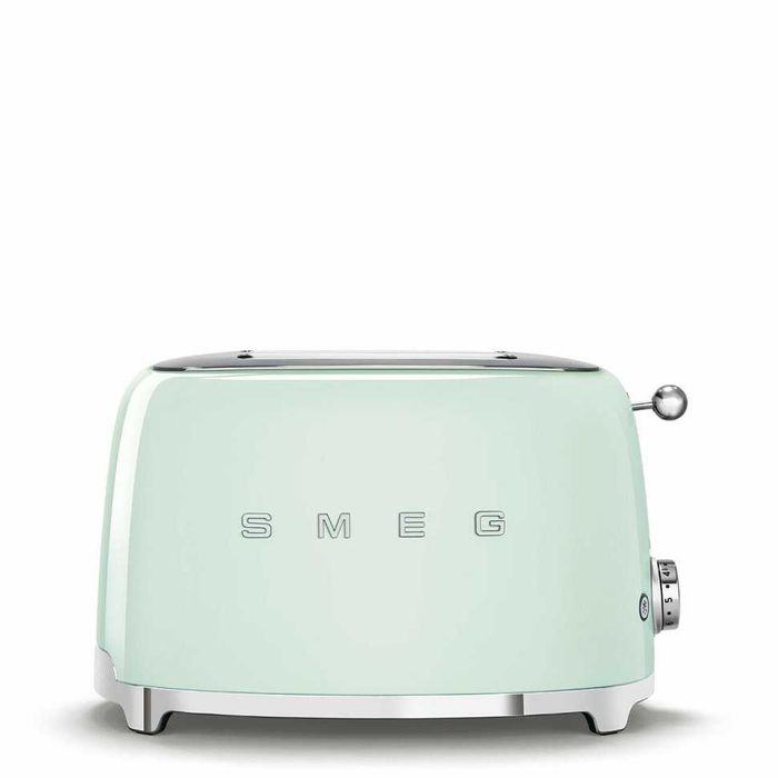 Тостер на 2 скибочки Smeg TSF01PGEU пастельно-зелений