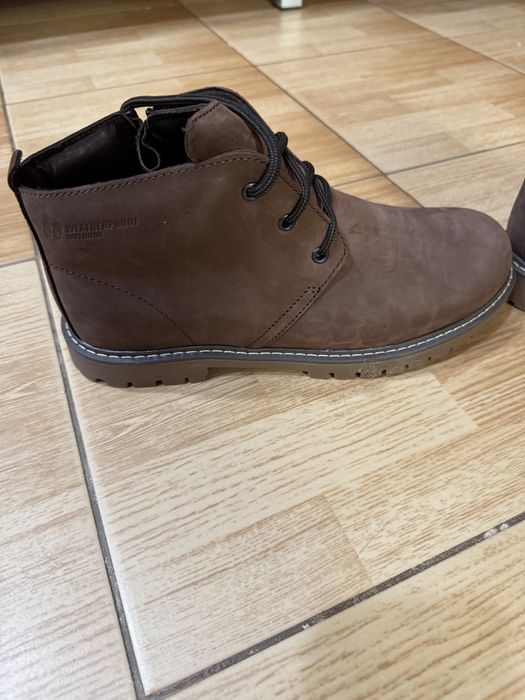 Черевикі чоловічі Нові в коробці шкіряні 42 розмір 27 сантиметрів