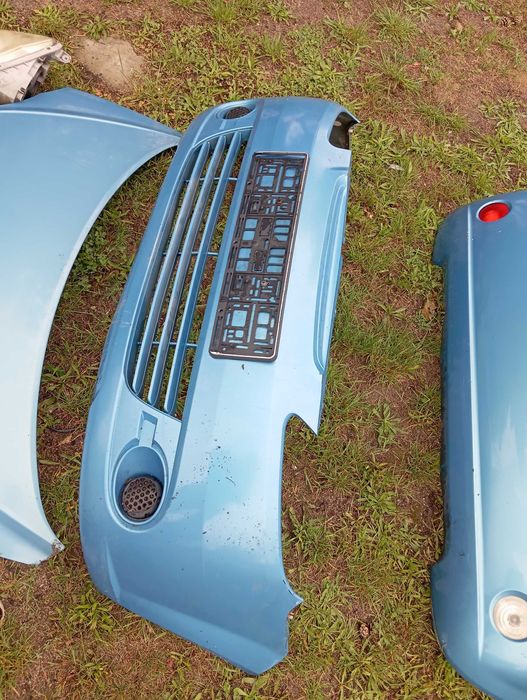 Chevrolet Matiz maska zderzak lampy