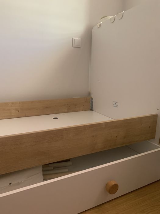 Cama de criança com gaveta e colchão incluido 1.80x80