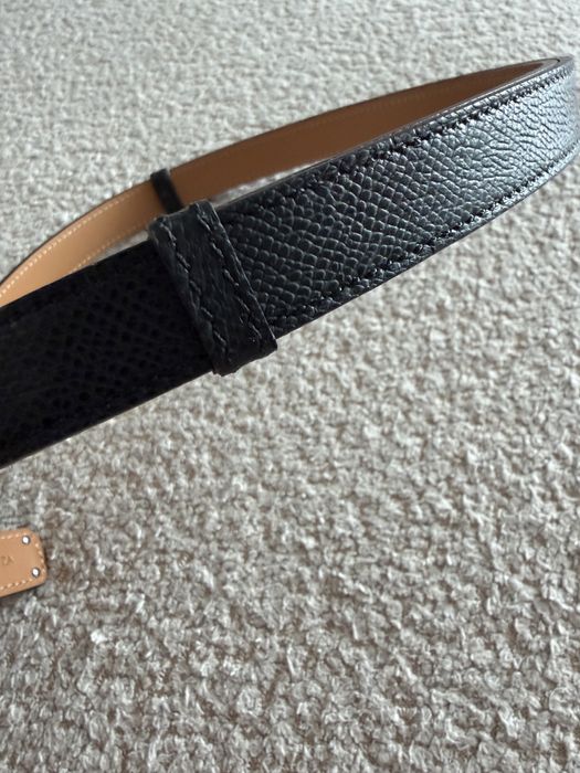Pasek Hermes Kelly czarny epsom + pudełko