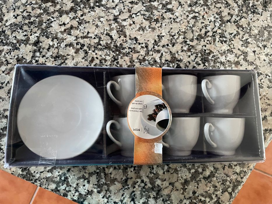 Serviço Café 6 peças - NOVO