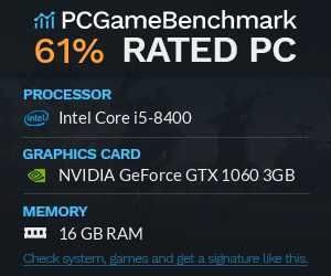 PC Gaming i5-8400 geforce 1060 3GB 16GB RAM