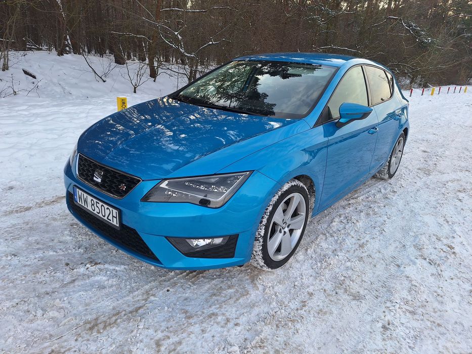 Seat Leon 1.4 FR 125 KM. Polski salon, pierwszy właściciel 2015 rok rej.