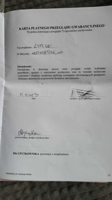 Sprzedam piecyk gazowy Euroterm