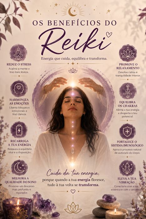 Reiki à Distância | Sessão Online | 25€