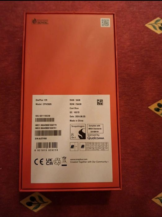 Oneplus 12R 16gb RAM