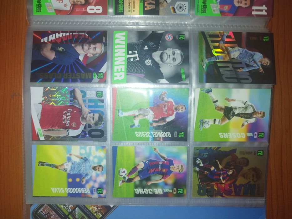 Albumy z kartami piłkarskimi