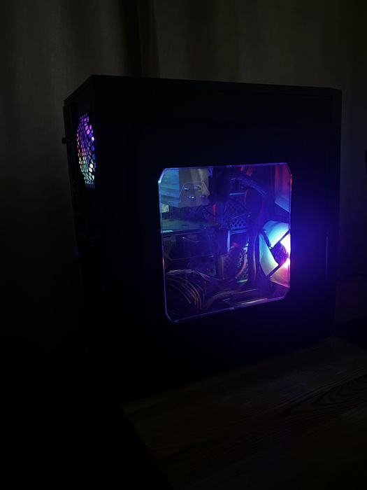 Игровой ПК:AMD Ryzen 5 5500,GTX 1650,16 ГБ ОЗУ, SSD 256 ГБ