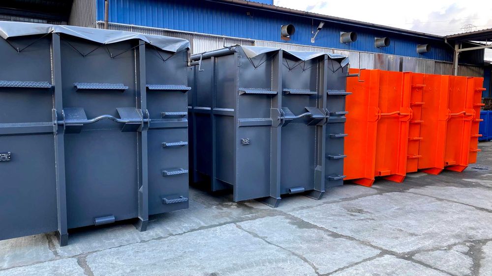 Kontener KP36 6500x2300x2400 poj ZŁOM, PLandeka