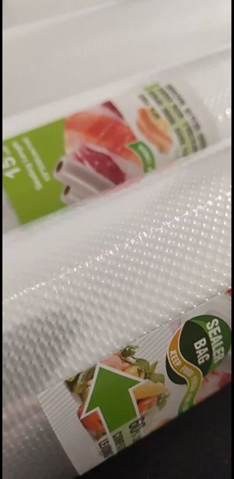 Пленка пакеты вакуумные 80мк рифленые гофрированная рулонная плівка