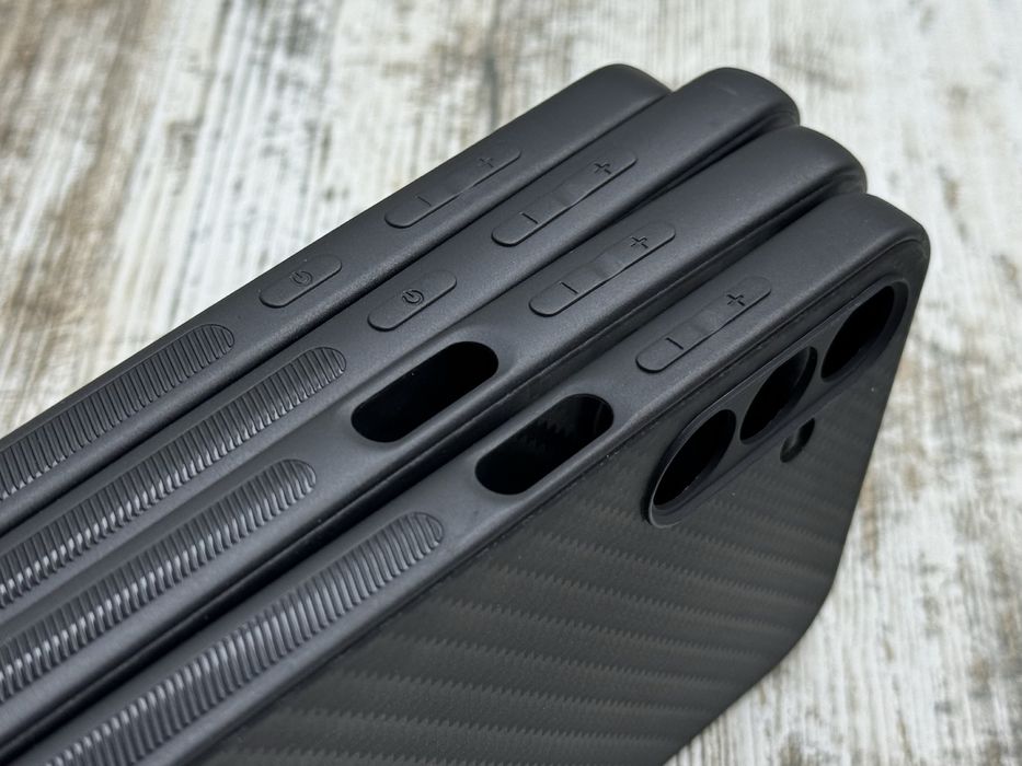 Чехол тонкий Carbon TPU на Samsung А05s/ A25/ A55 Чохол