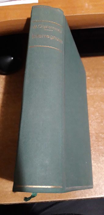 INTERREGNUM (BEZKRÓLEWIE) -W.Gąsiorowski- 1933 wyd.1, egz.No451