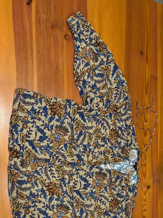 Massimo Dutti zwiewna bluzka mikołajkowa przecena