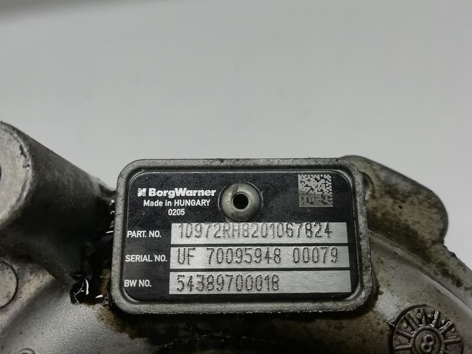 TURBOCOMPRESSOR OPEL VIVARO B FURGÃO 2018