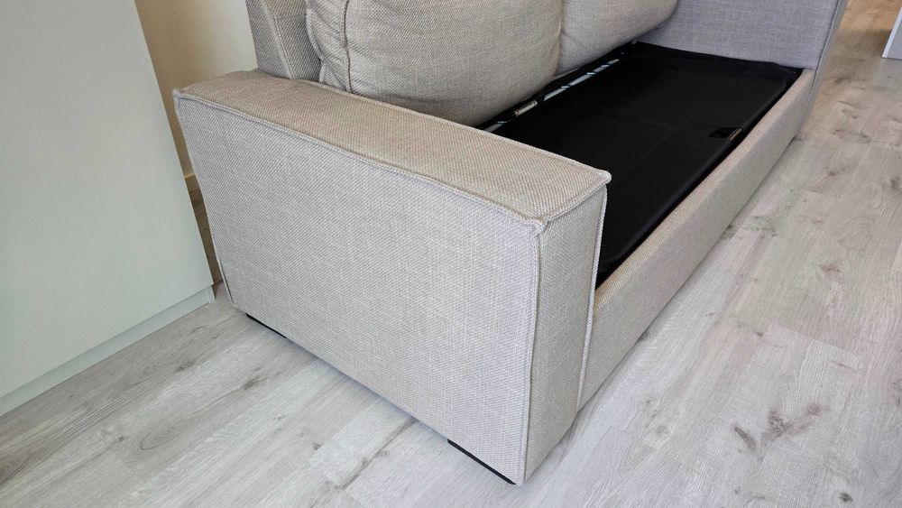 Sofá 3 lugares com cama