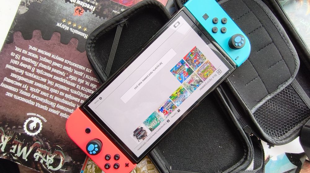 nintendo switch oled кефир