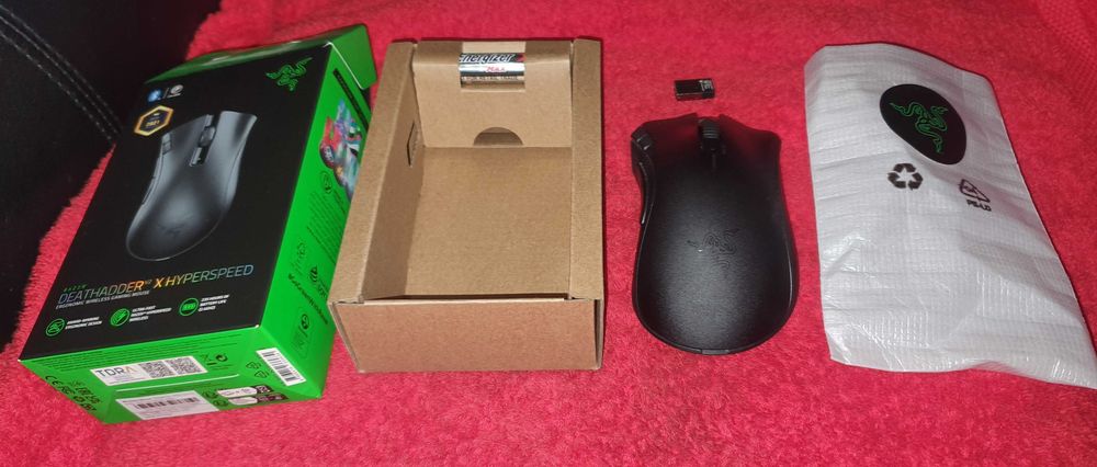 Razer Deathadder V2 X HyperSpeed - Com Garantia + Todos Acessórios