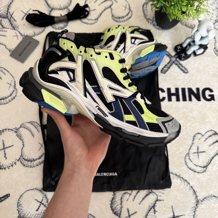 Balenciaga Runner green/blue