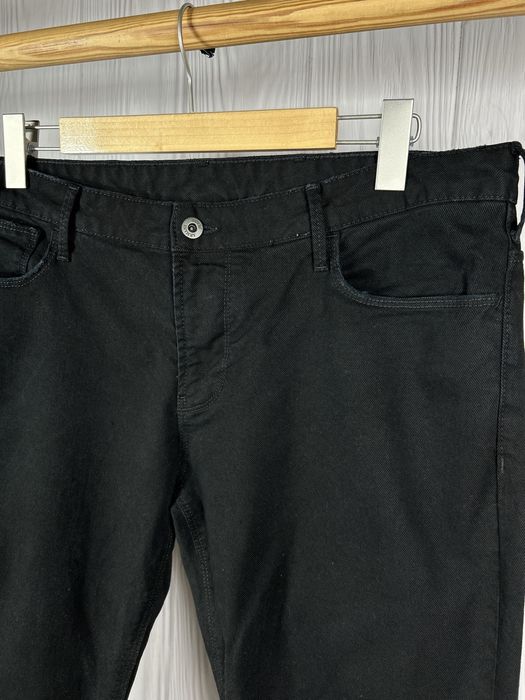 Armani Jeans Black Metal Logo джинси з гарним дизайном штани Оригінал!