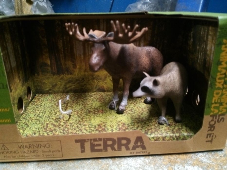 TERRA Zwierzęta Leśne figurki