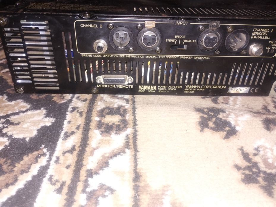 Усилитель мощности Yamaha H5000  2 x 700W 4 Ohm
