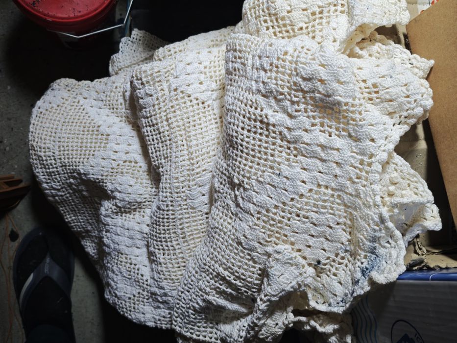 Colcha de renda lã
