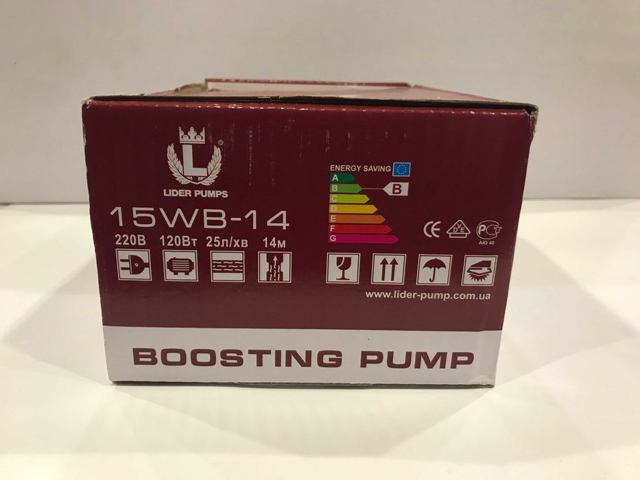 Насоси для підвищення тиску Lider WB 10 / WB 14
