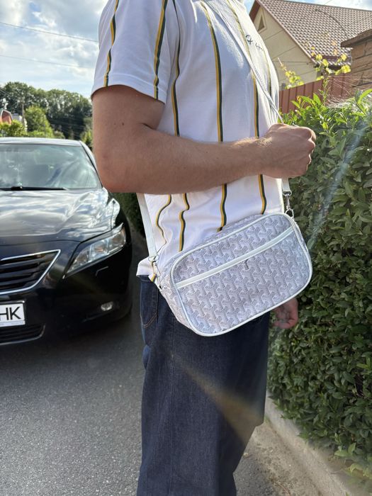 Сумка goyard, месенджер