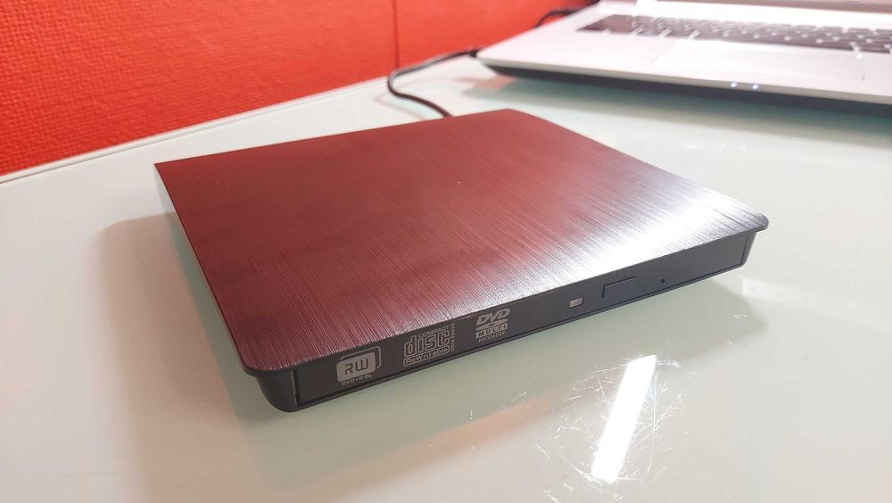 Panasonic DVD-RW USB - zewnętrzny napęd nagrywarka- Win Linux macOS