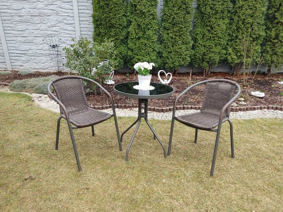 Meble ogrodowe technorattan