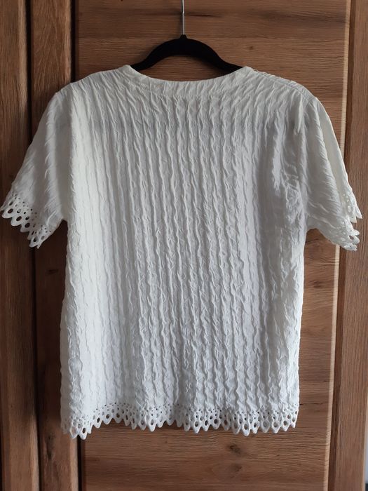 Biała bluzka damska, rozm. L
