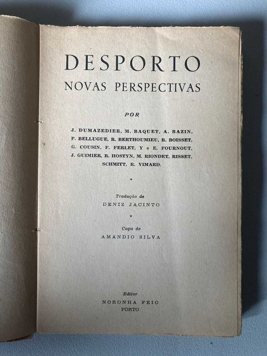 Desporto: Novas Perspectivas