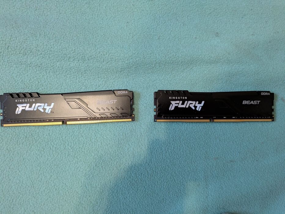 Pamięć RAM Kingston Fury Beast 16GB [2x8GB 3200MHz DDR4 CL16 DIMM]